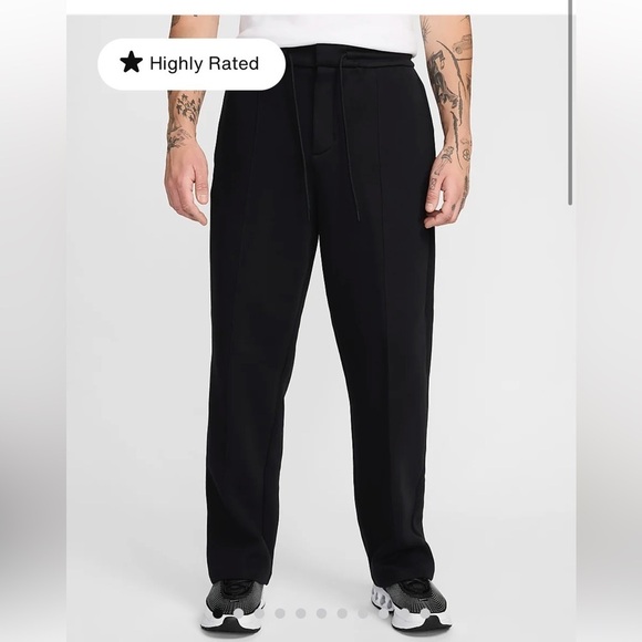 Nike Other - Nike loose fit straight leg stacked length joggers/track pants